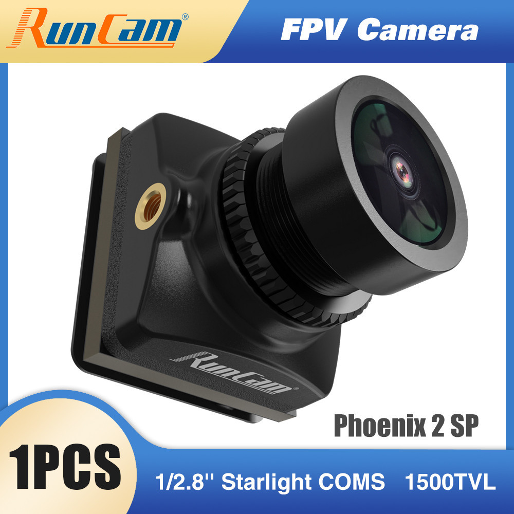 Runcam Phoenix 2 SP FPV กล้อง 1/2.8 COMS 1500TVL Global WDR 4:3/16:9 NTSC/PAL