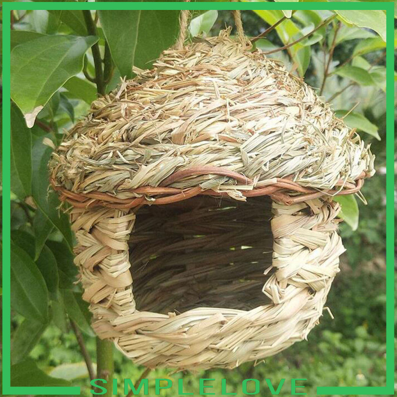 [Simple] กล่องเพาะพันธุ์หญ้าสาน นกขมิ้น บ้านนกหงส์หยก S #E
