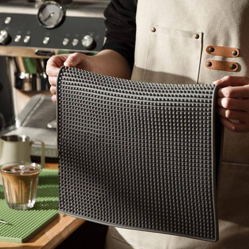 ☕☕☕ แผ่นยางกันลื่น Bar Mat ใช้ รองเคาเตอร์บาร์ เชคเกอร์ รองน้ำ-30*15/45*30/60*8/30*45cm ราคา ถูกที่สุด ดีลบีเคเค แกลเลอรีภาพที่ 6