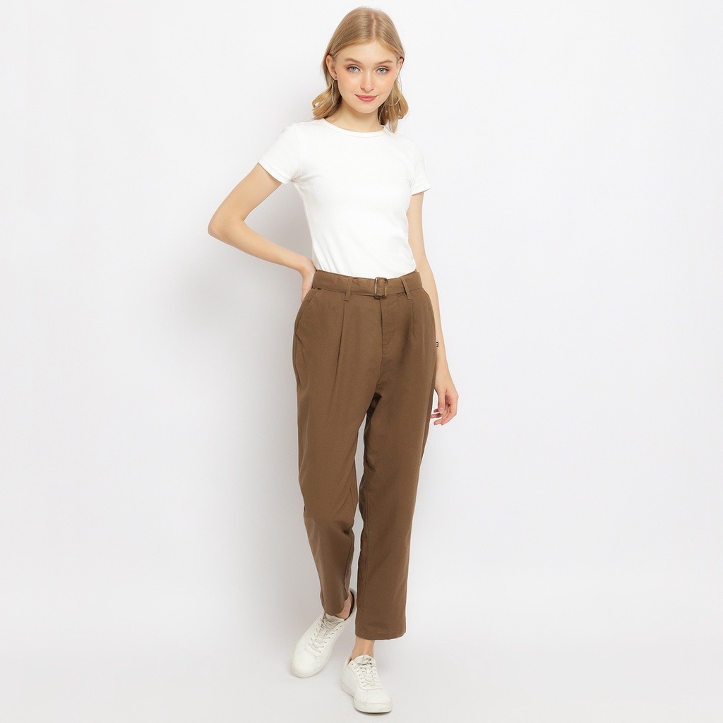 C2 Taddeo Brown Pants ผู้หญิง