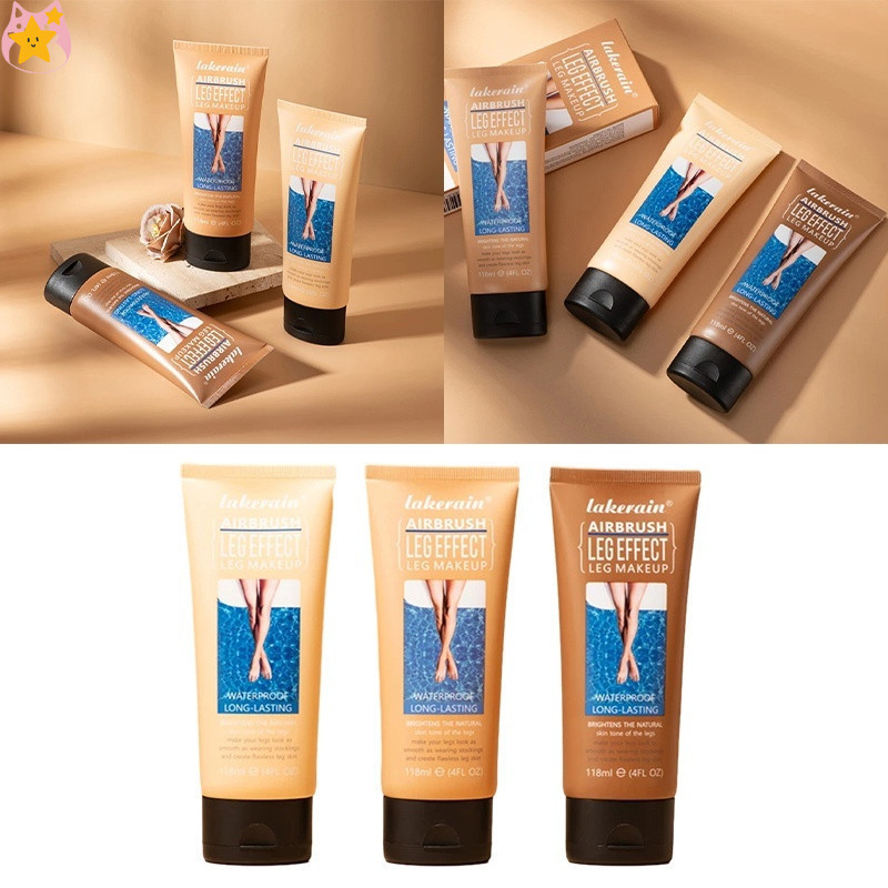 Even Skin Tone Body Lotion Airbrush ขาแต่งหน้า Moisturizing Liquid Body Foundation ปลอม Tan ครีม Tanning Skin Care HGF JP6