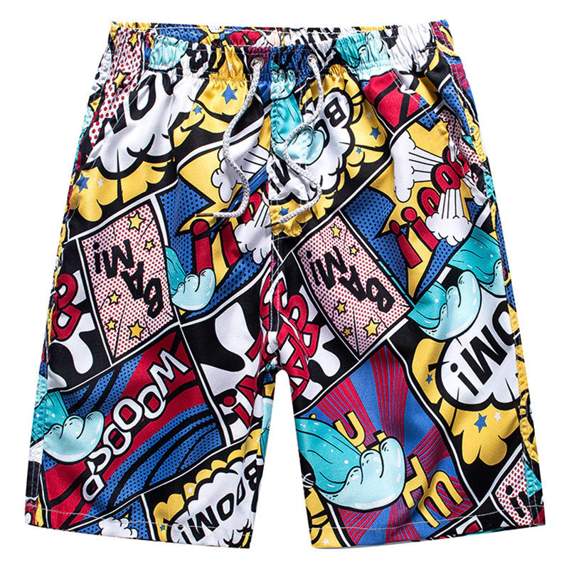 A&W กางเกงขาสั้นชายหาดทรงหลวมแห้งเร็ว thumbnail 3