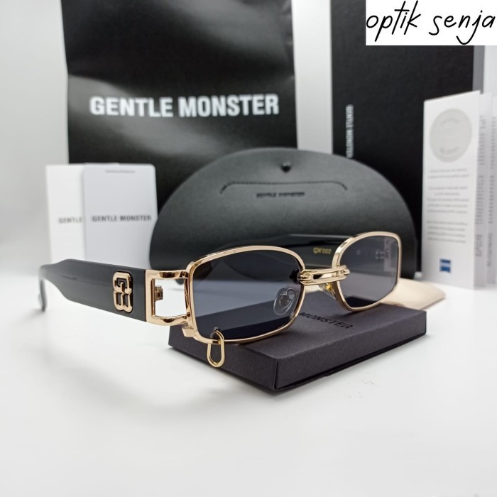 ใหม่ แว่นตากันแดดแฟชั่น ผู้หญิง Gentle Monster GM GW02 กระจกแท้ Ori