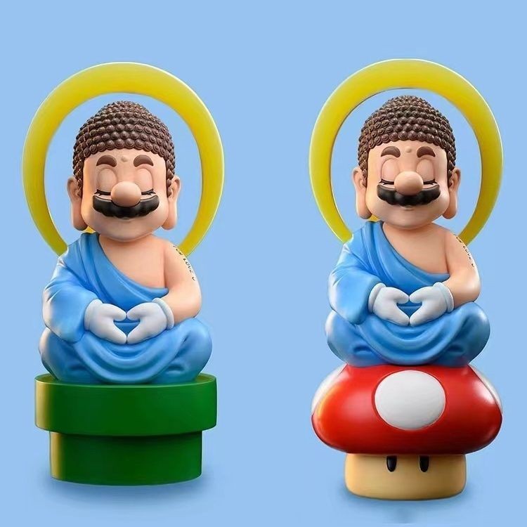 Super Buddha Mario ฐานคู่ความสูง 14 ซม. เป็นตัวเลือก