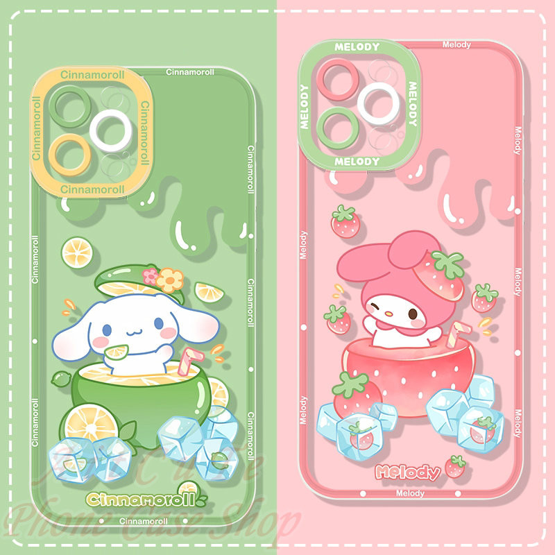 เคส OPPO A58 A57 A54 A53 A38 A18 A17 A17K A16 A16K A15 A15S A98 A96 A95 A94 A92 A79 A78 A77S A76 A74 A52 A37 A37f A31 A12 A9 A7 A5 A5S A3S A1K F11 F9 F7 F5 OPPOF9 OPPOF7 OPPOF5 4G 5G Clear Protect Camera Lemon Strawberry Fruit Juice Dog Cat Soft Case