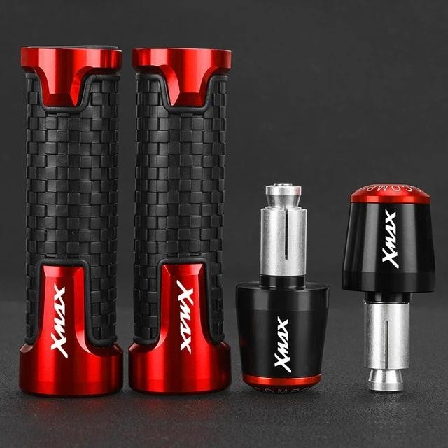 XMAX300 ปลอกแฮนด์มอเตอร์ไซค์ FOR YAMAHA XMAX 125 250 400 ตุ้มปลายแฮนด์