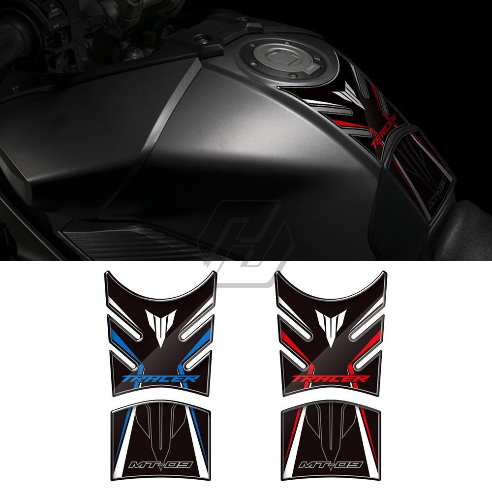 Yamaha MT-09 Tracer Motorcycle Fuel Tank Protection Sticker Shell Three-Dimensional Decorative Sticker
