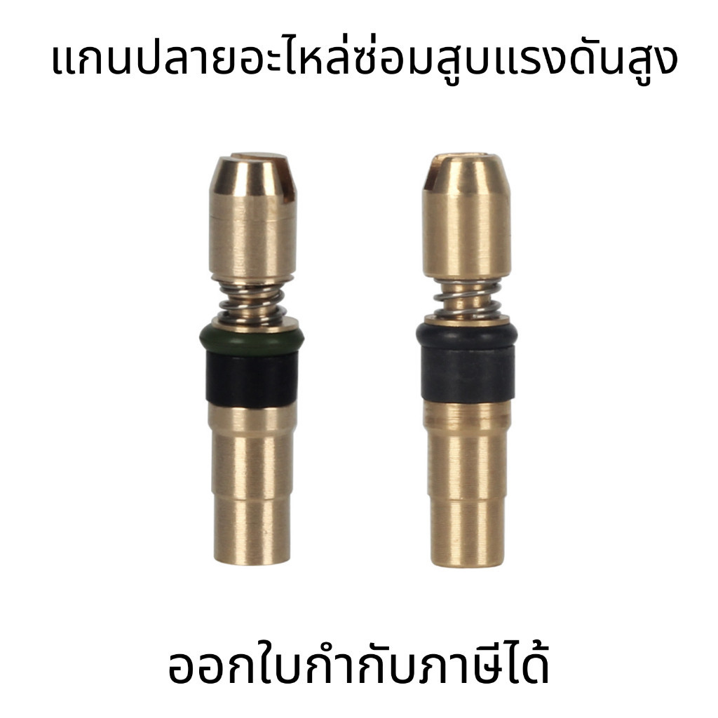 ชุดอะไหล่ปั๊มลม แกนปลาย อะไหล่ซ่อมสูบแรงดันสูง ซ่อมสูบ PCP แรงดันสูง 30MPa 300bar 4500psi ทองแดง ทนทานมาก สินค้าคุณภาพ