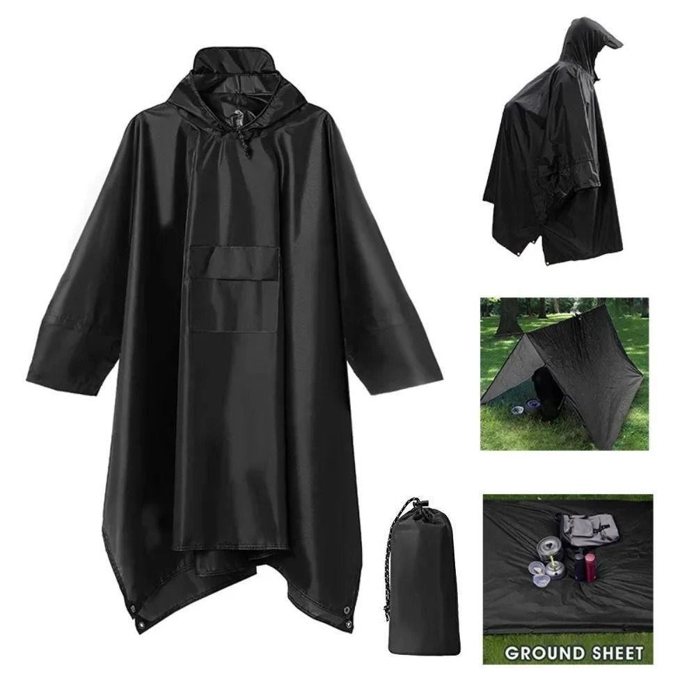 เฮลลาริโอ เสื้อปอนโชกันฝนสำหรับขี่จักรยาน น้ำหนักเบา thumbnail 5
