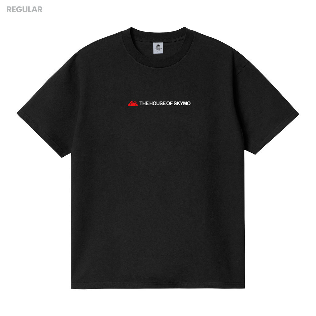 เสื้อยืด Skymo Apparel Casa สีดํา