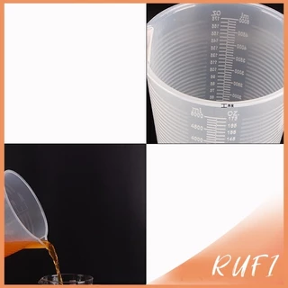RUFI ถ้วยตวง เหยือกตวมร้านชานม พลาสติกเกรด A Measuring cup with lid