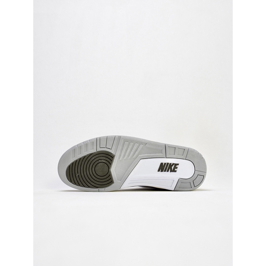 ของแท้,,Nike Air JORDAN 3 RETRO AJ3 Low-Top Indoor Trendy All-Match Anti-Slip Wear-Resistant AIR Cushiแพ๊คดีสวยงาม