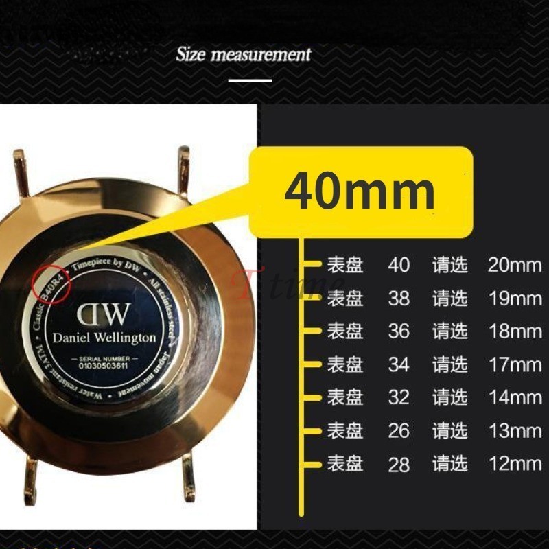 สายรัดหนังแท ้ 12/13/14/16/17/18/19/20/สายนาฬิกาสําหรับDW Vintage Quick Release Cowhideหนังสร ้ อยข ้ อมือนาฬิกาอุปกรณ ์ เสริม
