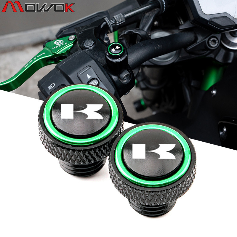 ฝาครอบสกรูกระจกมองหลัง สําหรับ Kawasaki Z650 Z750 Z800 Z900 Z900RS SE Z1000SX Z250 Z300 Z400 NINJA 650 400 1000