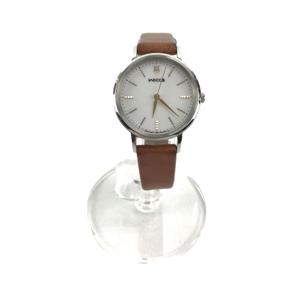 Citizen WH wht I Wrist Watch leather Women Direct from Japan Secondhand