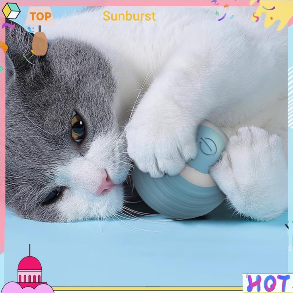 ของเล่นแมว แบบโต้ตอบ พร้อมไฟ LED [Sunburst11.th]