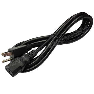 [ 1เส้น ] PC002 สายพาวเวอร์คอร์ด เอซีคอม ต่อคอมพิวเตอร์ 3x1.5 , 3x2.5 sq.mm AC Power Cord สายคอมพิวเตอร์ พาวเวอร์คอร์...