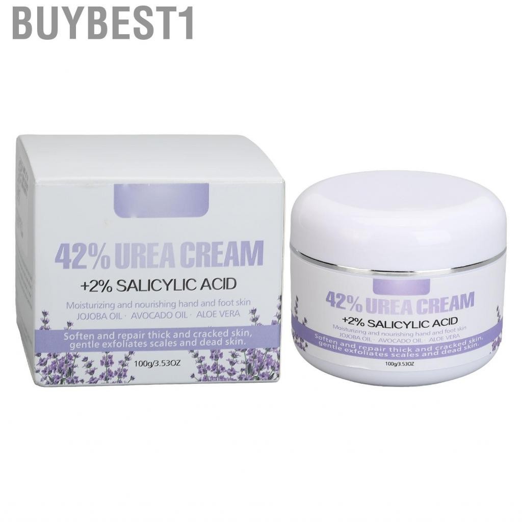 Buybest1 Foot Hand Cream Keep Silky Nourish Care 100g Soften Dry Exfoliate 2 Percent Salicylic Acid Reduce Rough for Skin