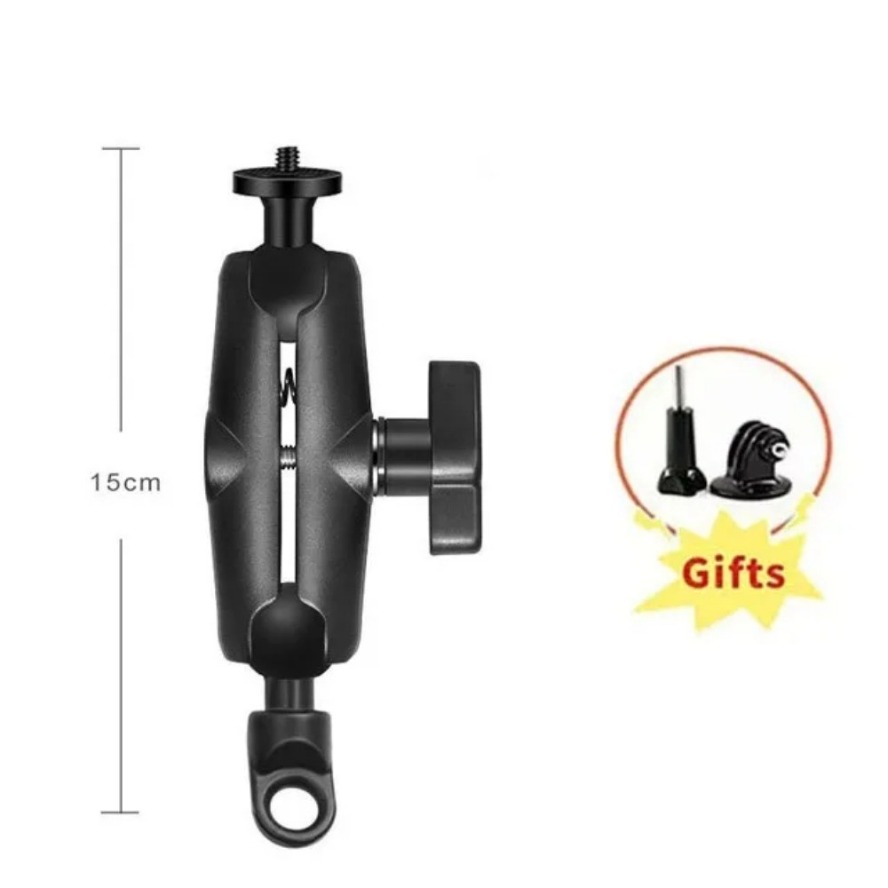 เมาท์ยึดกล้องติดแฮนด์บาร์รถมอเตอร์ไซค์ อุปกรณ์เสริม สําหรับ GoPro 12 11 10 Insta360 Ace Pro X3 DJI Action 4 3 Sport Cameras