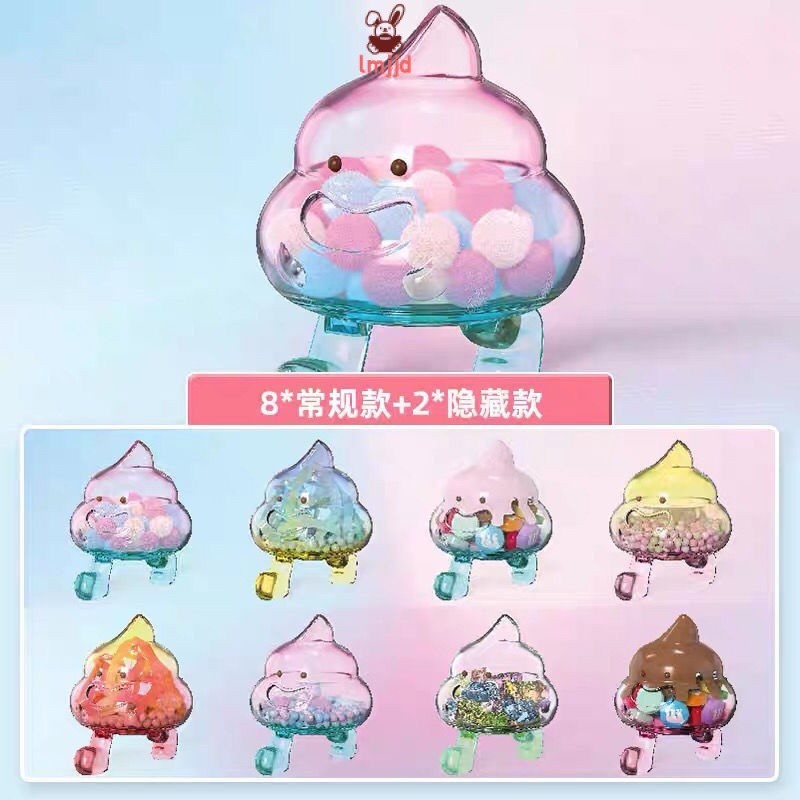 ของแท้ More & More Snow Treasure Hard Candy Series Blind Box Cute Trendy Play ของเล่นแฮนด์เมด สําหรับเด็กผู้หญิง