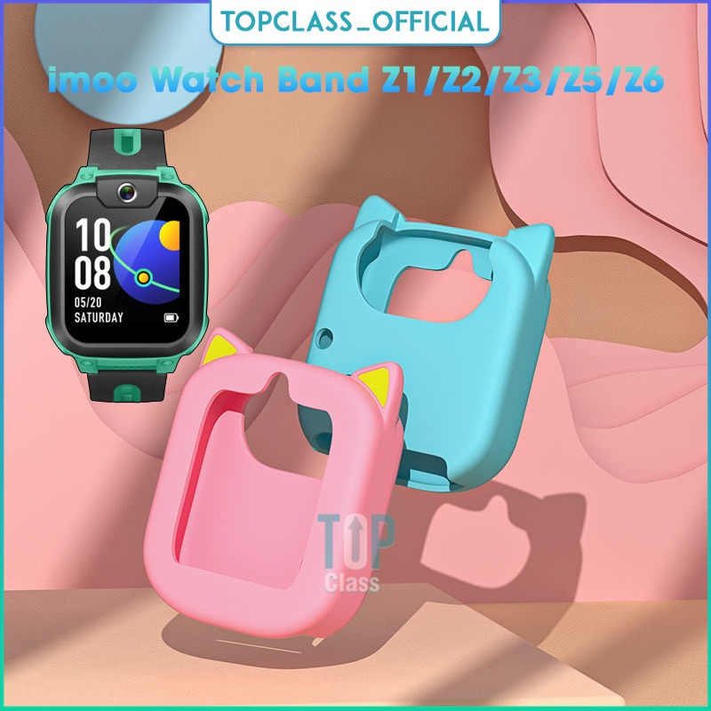 Imoo Z1 Imoo Z1 เคสนาฬิกาข้อมือซิลิโคน หูแมว สําหรับ Imoo watch phone Z1 Imoo Z1 Imoo watch Z1