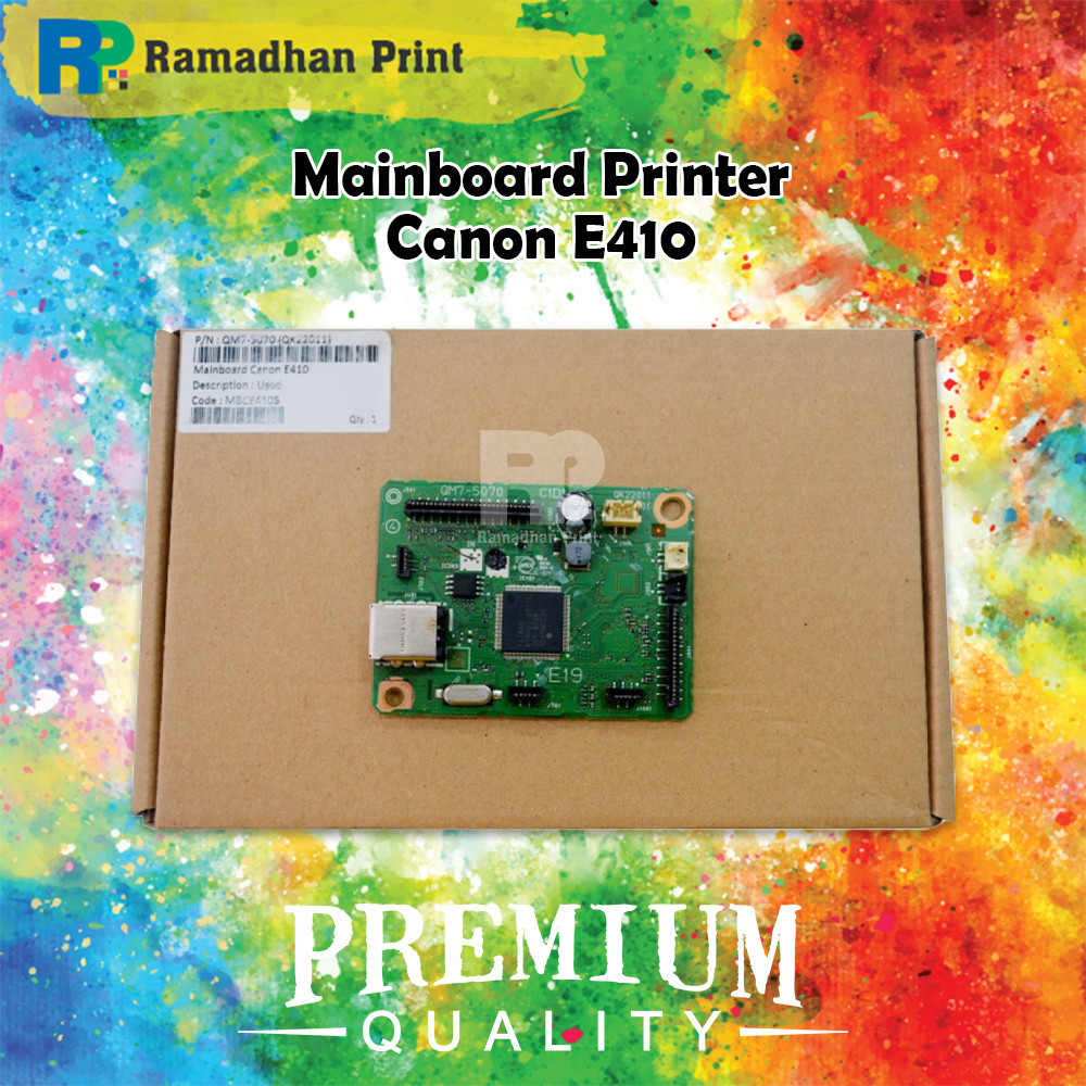 เมนบอร์ดเครื่องพิมพ์ Canon E410 Board PIXMA Sogan E-410 มือสอง