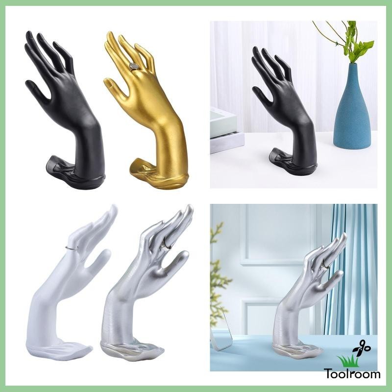 หุ่นมือเรซิ่น สําหรับโชว์เครื่องประดับ แหวนแต่งงาน