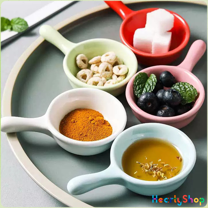 HeartyShop ถ้วยเล็ก ถ้วยน้ำจิ้ม เซรามิกส์ น่ารัก Sauce cup