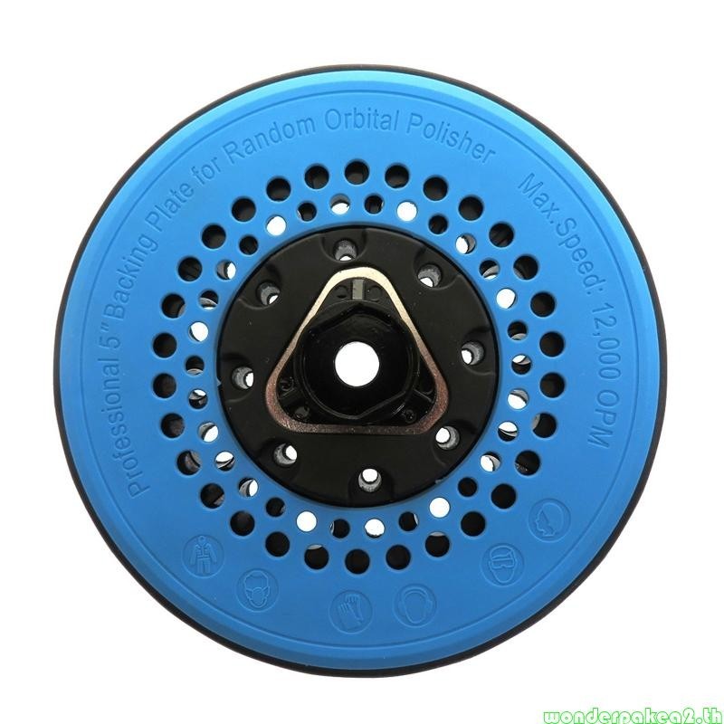 5'' 49-Hole Backing Pad Hook & Loop Sanding Plate for Sanding Machine