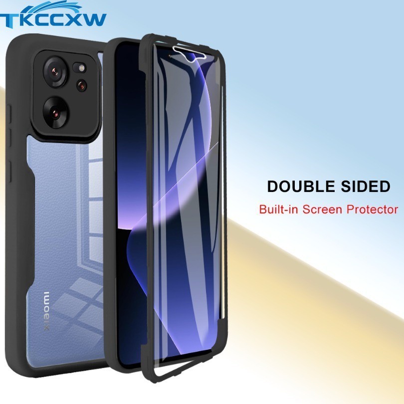 Czmc เคสโทรศัพท์มือถืออะคริลิค แบบนิ่ม สองด้าน 360 องศา สําหรับ Redmi K60 Ultra K60 Pro A2 A1 Plus
