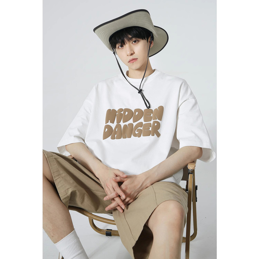 （พร้อมส่งจากกทม มาถึงใน 2วัน）เสื้อยืดยอดฮิตสไตล์ญี่ปุ่นและเกาหลี ลายการ์ตูน ใส่สบาย เสื้อเชิ้ตลำลอง oversize