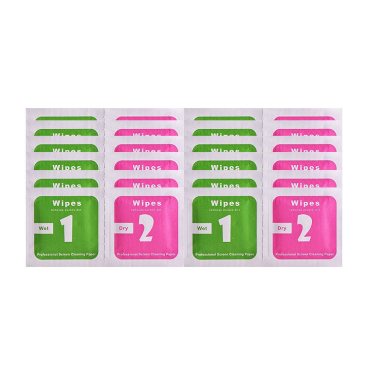 【3 In1】ชุดอุปกรณ์ทําความสะอาดหน้าจอดิจิทัล ฟิล์มโทรศัพท์มือถือ กระดาษเช็ดแห้ง และเปียก