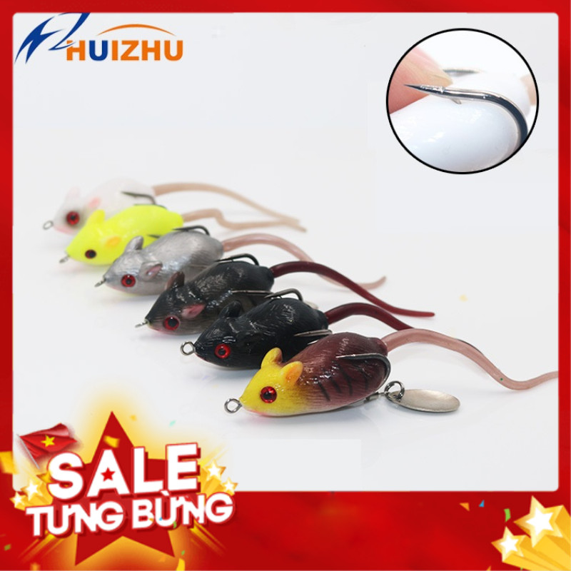 [GIVE LINK] HUIZHU 3D Mouse lure Badger Version 10.5G Full Color - MY SACHI General Warehouse