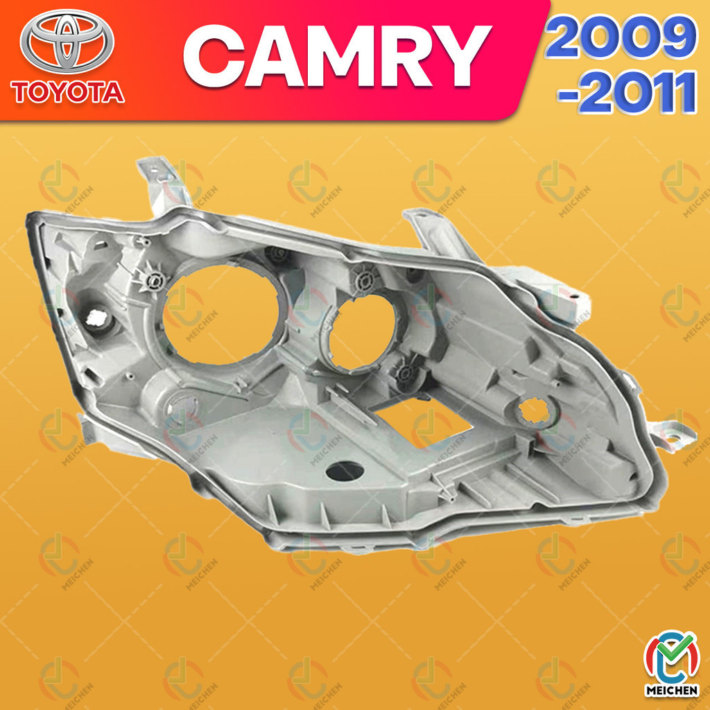 ฝาครอบไฟหน้าพลาสติก Toyota Camry 2006-2008 เลนส์ไฟหน้า/หลัง ฐานไฟหน้า Headlamp Rear Shell Headlamp Housing Back Cover Bottom Shell
