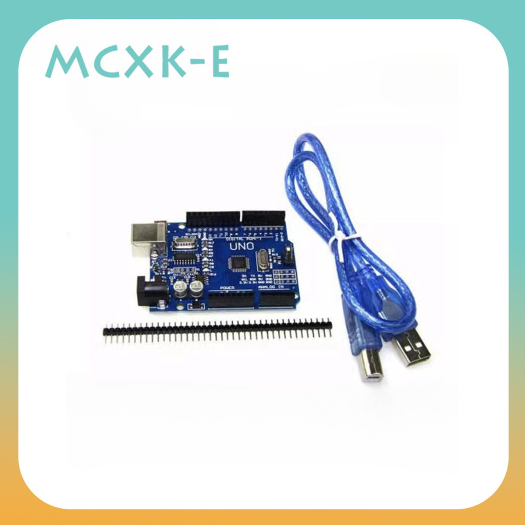 Uno R3 SMD- Atmel ATMEGA328P/168P V3 - Extra I/O Pinout - ไดรเวอร์ CH340G DCCDuino เข้ากันได้กับ Ard