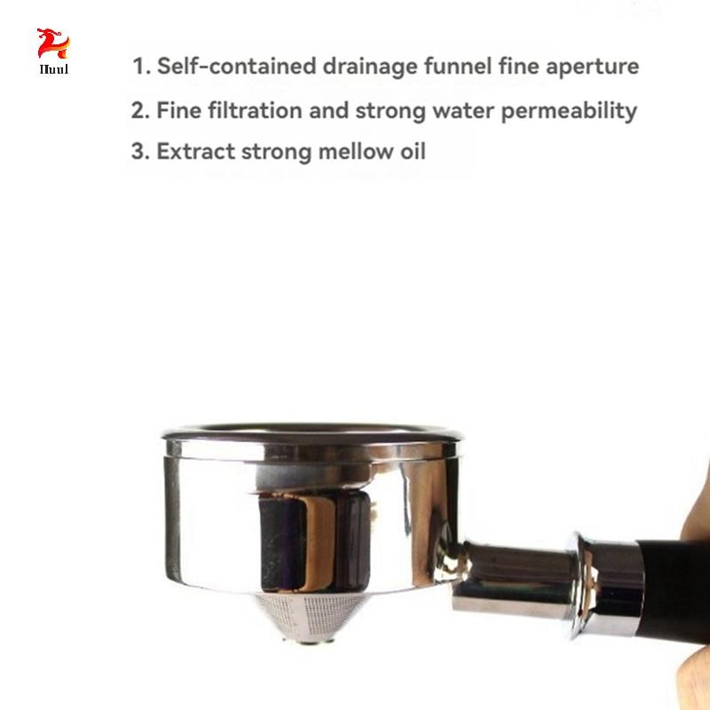 เอสเพรสโซกาแฟสกัดกรองผงกาแฟชาม58มิลลิเมตร ลึกมาก ความดันจับสําหรับเรียวผงชาม.อุ่น - รูปที่ 3