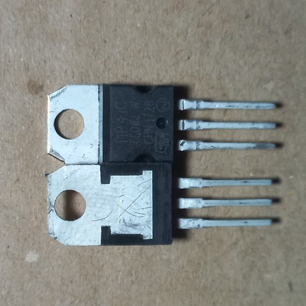 TIP41 TIP42 TIP 41 42 TR ทรานซิสเตอร์ TIP41C TIP42C 41C 42C 1SET 1 ชุด C - TIP41 ST Fajar Electro 2