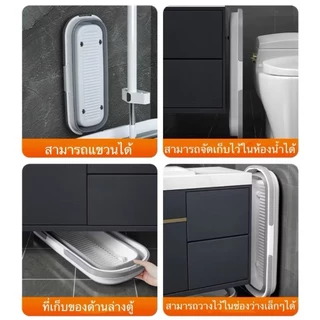 กะละมังใส่น้ำ ถังในน้ำสำหรับทำความสะอาดก สามารถพับเก็บได้ แข็งแรง ประหยัดพื้นที่