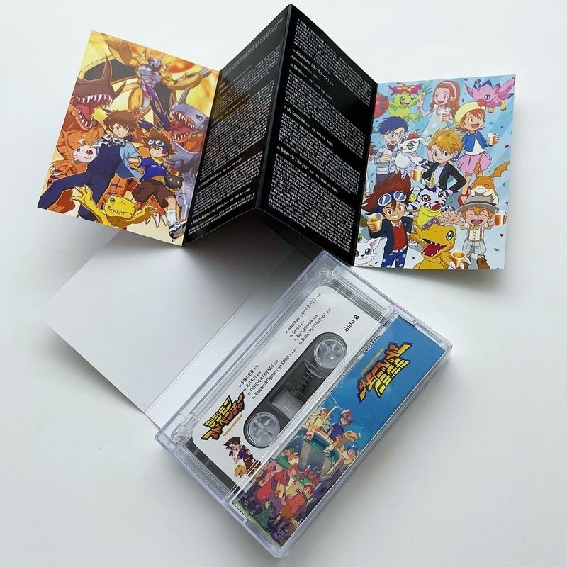 Cassette แอนิเมชั่นญี่ปุ่น Digital beast Adventure Digimon Adventure tape A0218 ในสต็อก ราคา ถูกที่สุด ดีลบีเคเค แกลเลอรีภาพที่ 4