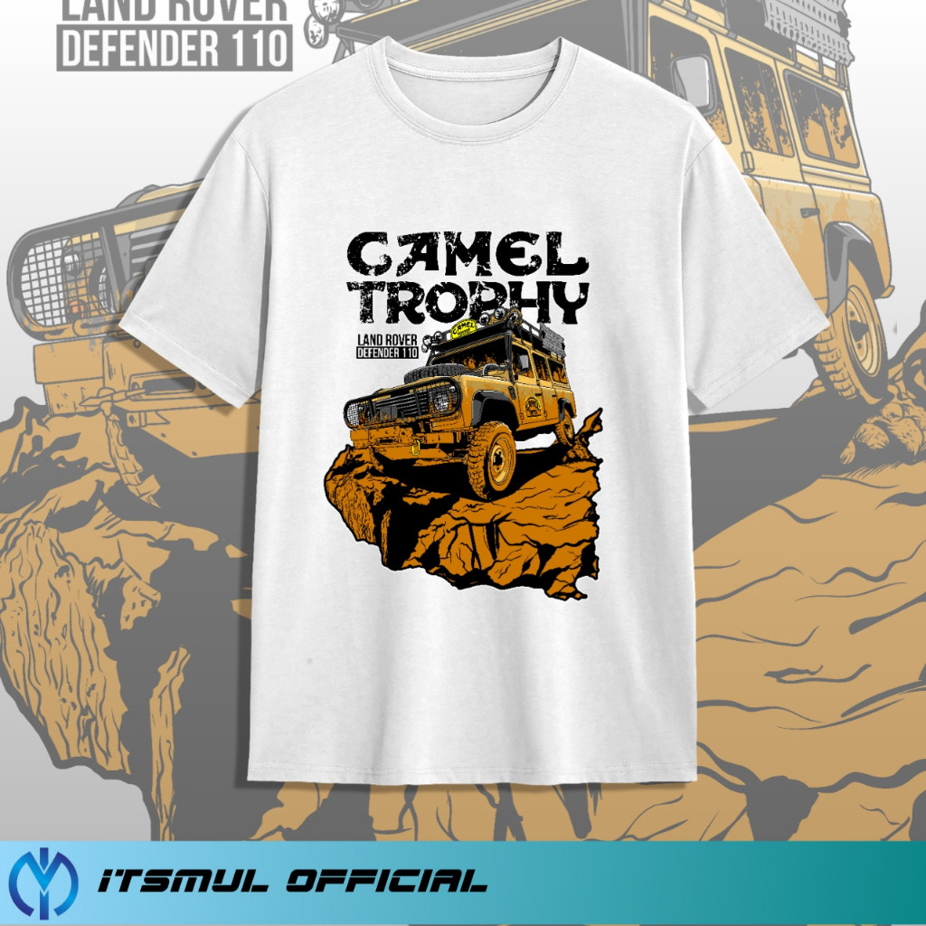 KATUN Camel Trophy Car T-Shirt IM03(25) ผ้าฝ้ายหวี
