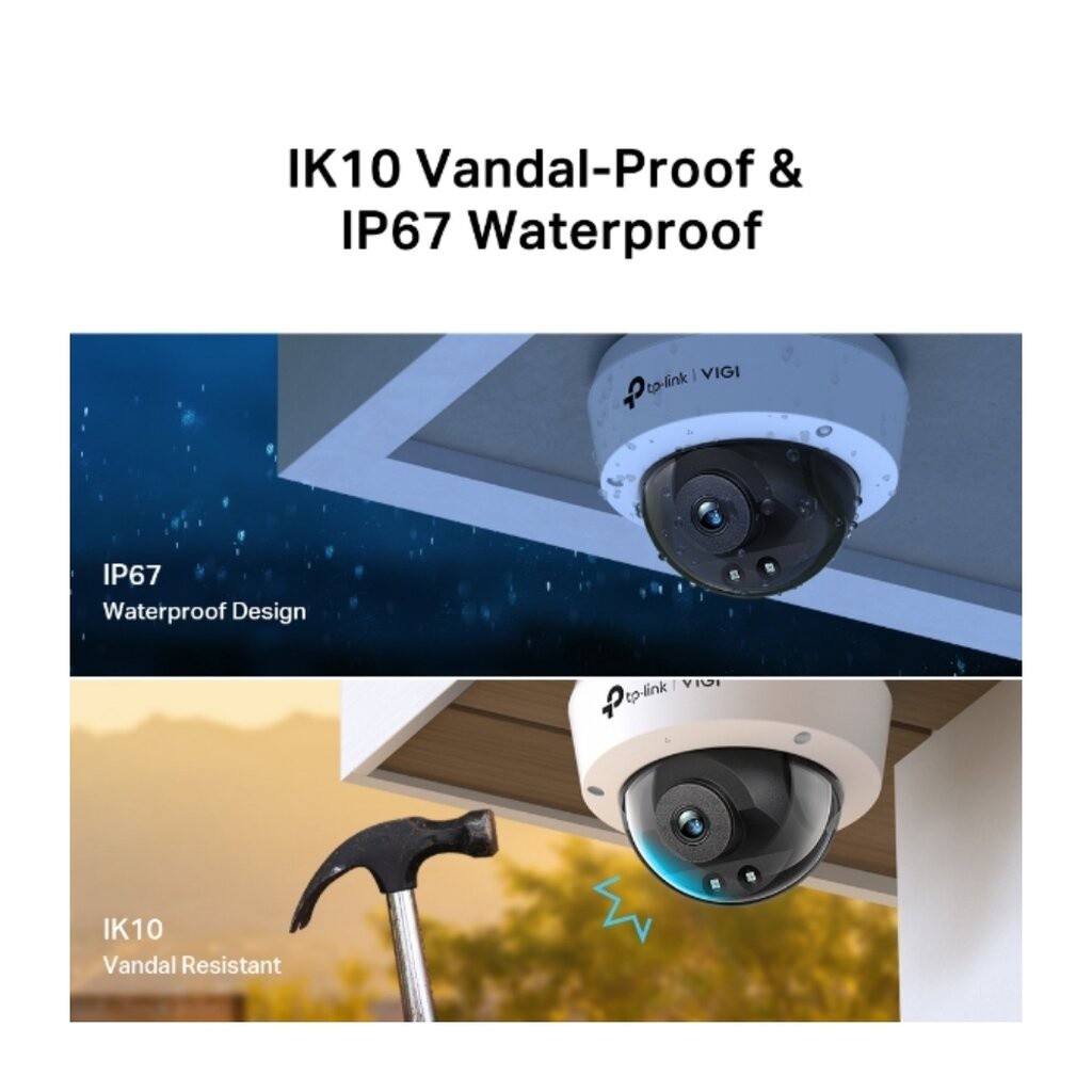 TP-LINK VIGI C230I 3MP IR DOME NETWORK CAMERA กล้องวงจรปิดภายใน