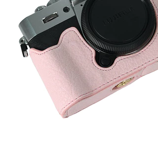 XT30 III PU หนังสําหรับ Fujifilm XT30 II III กระเป๋ากล้องครึ่งฝาครอบ Fujifilm XT10 XT20 XT30 XT30 II XT30 mark 3 ปลอก