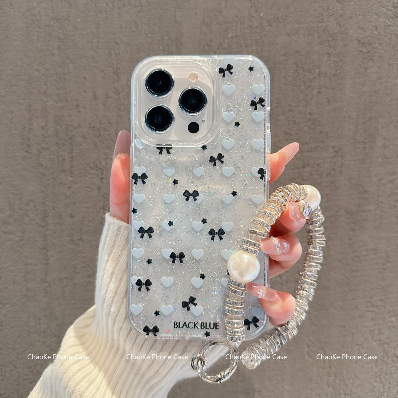 สำหรับ เคสไอโฟน11 ไอโฟน 13 ไอโฟน 16 pro max ไอโฟน15 ไอโฟน16 ไอโฟน 12 เคสโทรศัพท์กลิตเตอร์ใส GTSF008