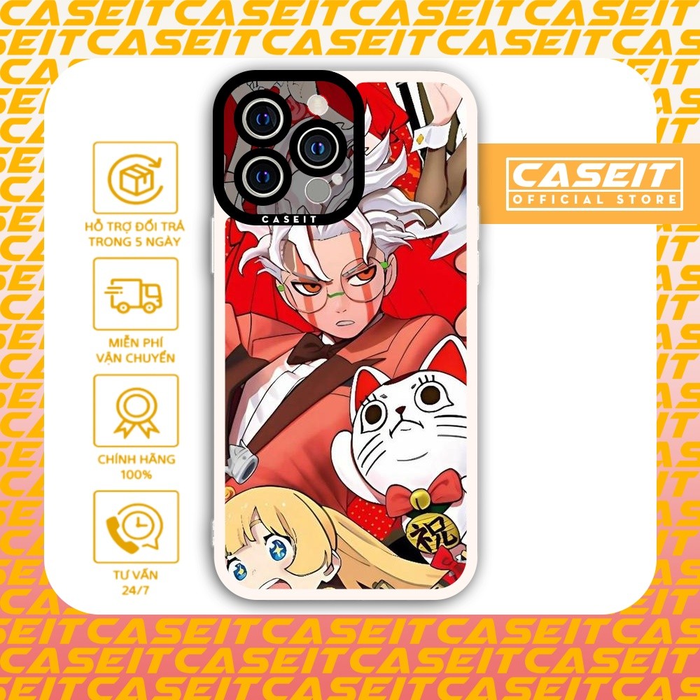 Samsung Xiaomi Oppo Caseit Square Edge iPhone Case ธีมอนิเมะ Dan Dan Dan Dan Dan Dan Dan Vu trang Su