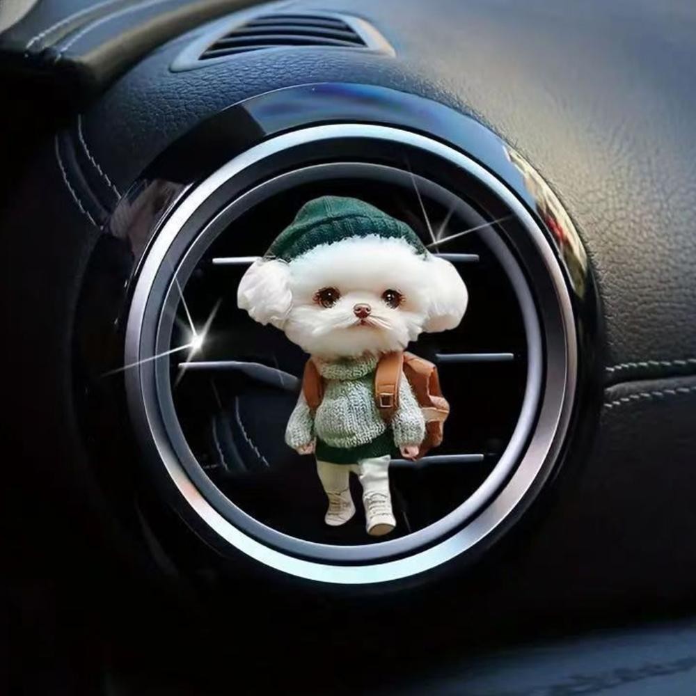 FYY Car Cat Air Freshener Diffuser Outlet Vent คลิปน้ําหอม Air Outlet Aroma Diffuser คลิประบายอากาศรถตกแต่งภายใน - รูปที่ 3