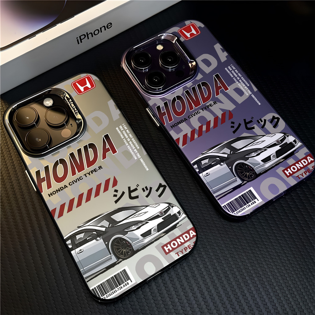 Jdmกีฬารถhondaสําหรับiphone 16 Pro Max 15 11 14 XR 13 11 12 Pro Max 8 7 6 6S Plus X Xs Max Se 2020 13 12 11 อินเทรนด์Currentซิลิโคนอ่อนนุ่มกรณี