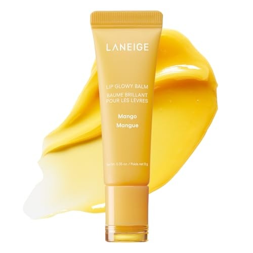 Laneige Lip Glowy Balm Mango 10g Lip Balm Lip Mask Moisturizing Korean