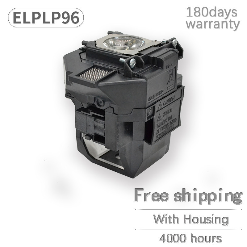 จัดส่งฟรี ELP96 สําหรับ EPSON EB-X41 X05 W41 U05 EB-S41 EB-S05 EH-TW650 E. โคมไฟโปรเจคเตอร์ H-TW5650