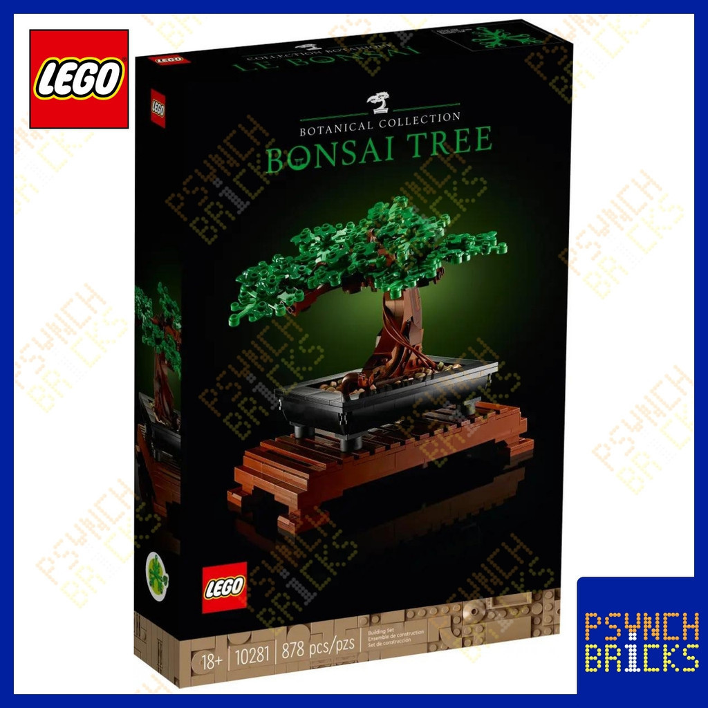 (ของแท้-พร้อมส่ง) LEGO Icons 10281 Bonsai Tree