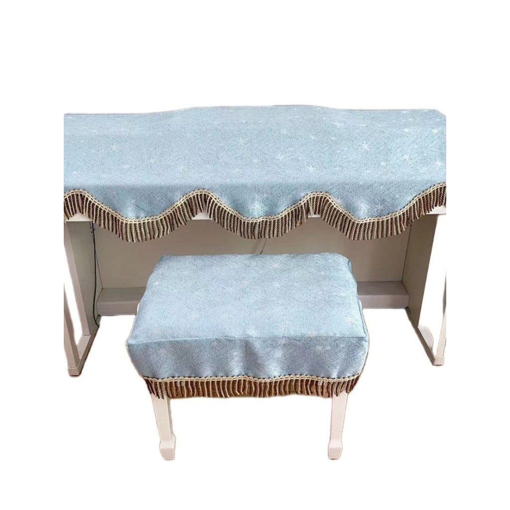 88-คีย์61-คีย์เปียโนไฟฟ้าฝุ่นปกสากลเปียโนอิเล็กทรอนิกส์ปกผ้าฝาครอบป้องกันหนา ผ้าแจ็คการ์ด เปียโนปกม้านั่งปก - รูปที่ 3